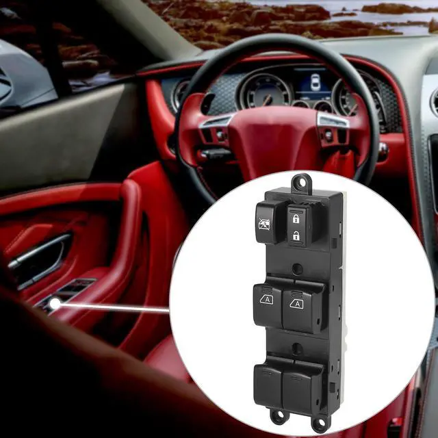 Alt view image 2 of 7 - Car Power Window Master Switch Driver Side 25401-ZL10A for Nissan Pathfinder 2007-2012