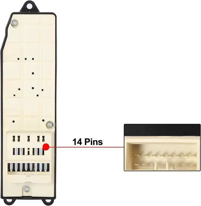 Alt view image 5 of 7 - Power Window Master Switch Driver Side 84820-60090 for Toyota Corolla Avalon Camry