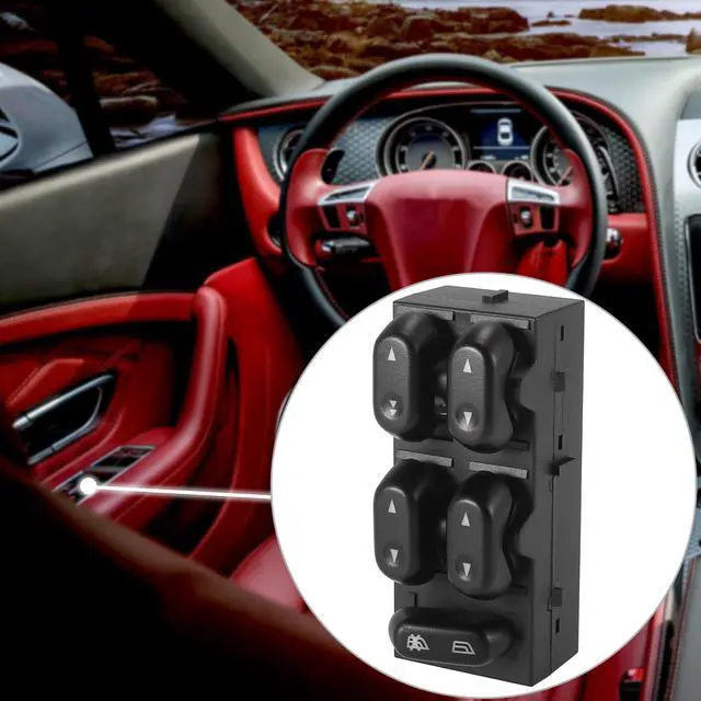 Alt view image 2 of 7 - Power Window Master Switch Driver Side 5L1Z14529AA 901339 for Ford Expedition Crown Victoria