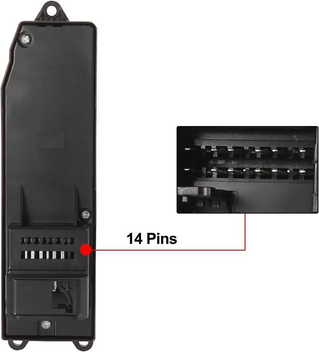 Alt view image 5 of 7 - Power Window Master Switch 84820AA050 8482001021 for Toyota Sienna Matrix Camry