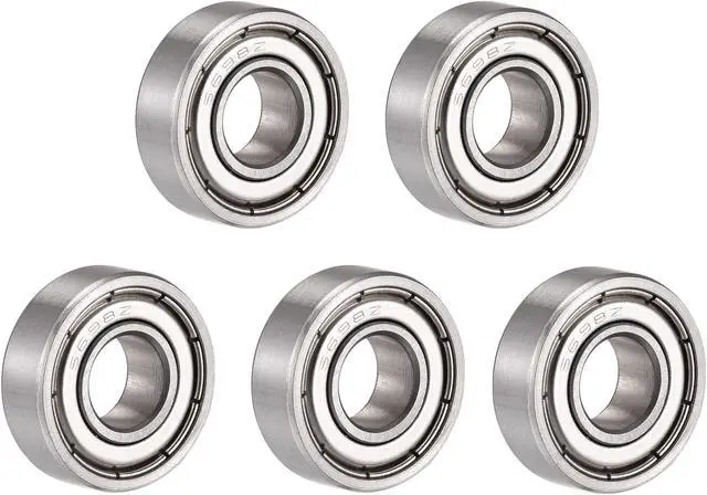 Main image of S698ZZ Stainless Steel Ball Bearing 8x19x6mm Double Shielded Bearings 5pcs
