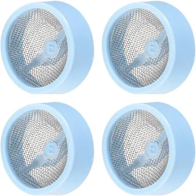 Main image of Washer Water Inlet Valve Filter Screen Filtering Replacement Repair Kit Fit for Automatic LittleSwan Washing Machine Stainless Steel 4pcs