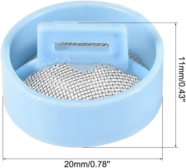Alt view image 3 of 4 - Washer Water Inlet Valve Filter Screen Filtering Replacement Repair Kit Fit for Automatic LittleSwan Washing Machine Stainless Steel 4pcs