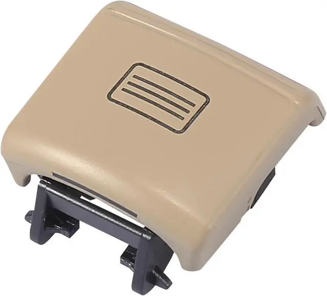 Alt view image 5 of 7 - Car Sunroof Window Switch Button Cover Sunroof Switch Cover Beige for Mercedes-Benz C-Class W204 E-Class W212 C207 CLS-Class W218 C218