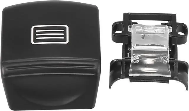 Alt view image 6 of 7 - Car Sunroof Window Switch Button Cover Sunroof Switch Cover Black for Mercedes-Benz C-Class W204 E-Class W212 C207 CLS-Class W218 C218