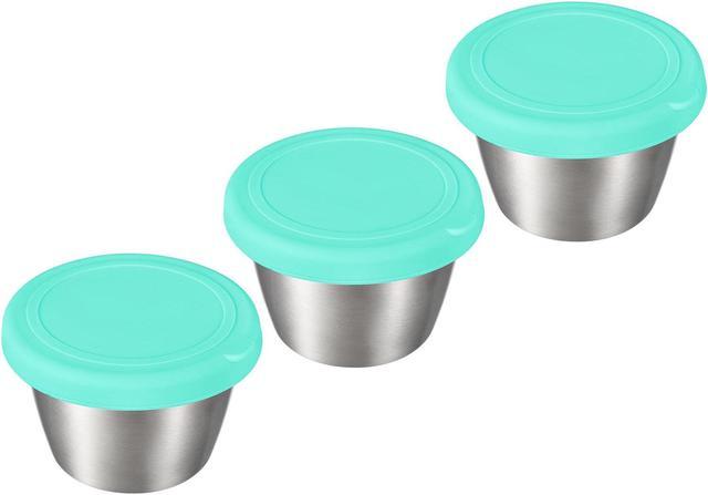 2.4Oz Small Condiment Containers, Salad Dressing Container