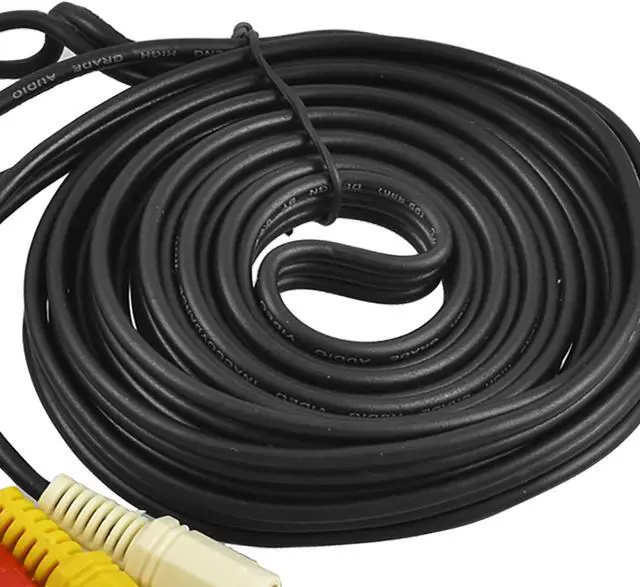 Alt view image 5 of 5 - Unique Bargains 8.5Ft RCA Male to Male Plug Composite Audio Video AV Cable Cord