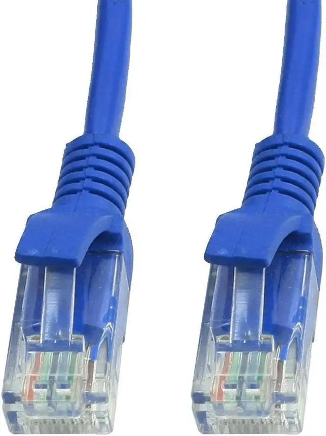 Alt view image 2 of 2 - Blue Flexible RJ45 8P8C Male Ethernet LAN Network Cable Cord Line 1.3 Meters Length