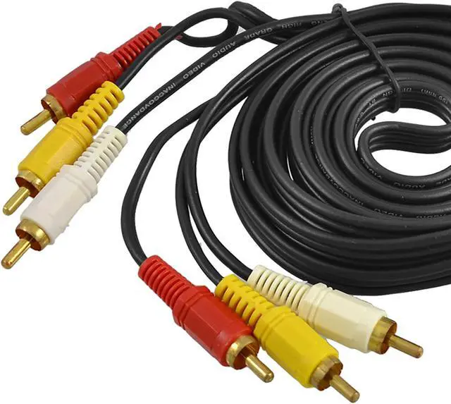 Alt view image 4 of 5 - Unique Bargains 8.5Ft RCA Male to Male Plug Composite Audio Video AV Cable Cord