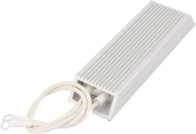 Alt view image 3 of 3 - 100W 40 Ohm Solder Lug Terminals Aluminium Housing Braking Resistor Resistance