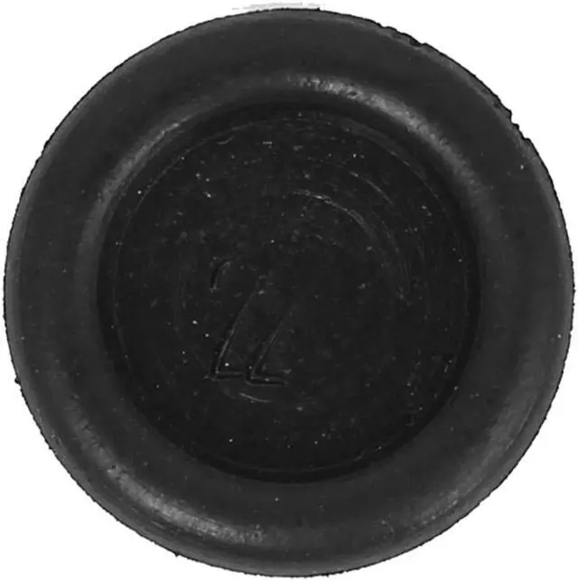 Alt view image 2 of 4 - 5pcs Black Rubber Closed Blind Blanking Hole Wire Cable Gasket Grommets 22mm
