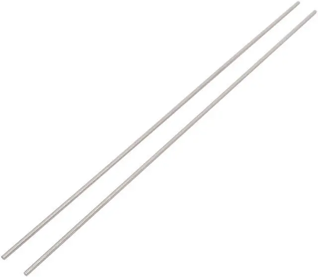 Main image of 2 Pcs 1mm Dia 100mm Length Stainless Steel Solid Round Shaft for DIY RC Car