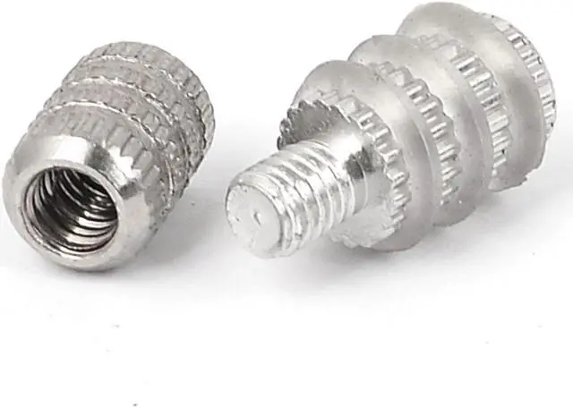 Alt view image 2 of 2 - Unique Bargains Rubber Coated Metal Holder Shelf Support Pin Stud 5mm Screw Dia 10pcs