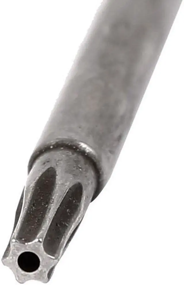 Alt view image 3 of 3 - Unique Bargains 1/4" Hex Shank 100mm Long T10 Magnetic Torx Security Screwdriver Bit