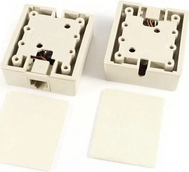 Alt view image 2 of 2 - 2 Pcs RJ45 8P8C Female Cat5 Ethernet Network Cable Wire Connector Adapter