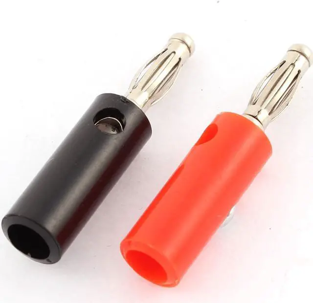 Alt view image 2 of 2 - Speaker Amplifier Audio Insulation Cover Banana Plug Connector Adapter 10Pcs