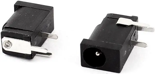 Alt view image 2 of 2 - Unique Bargains 10pcs 3 Pin PCB Mount 3.5x1.1mm Female DC Power Jack Socket Connector