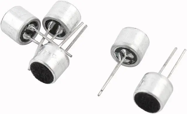 Main image of 5 Pcs 6 x 5mm Electret Condenser PCB Inserts MIC Unit Microphone 6050