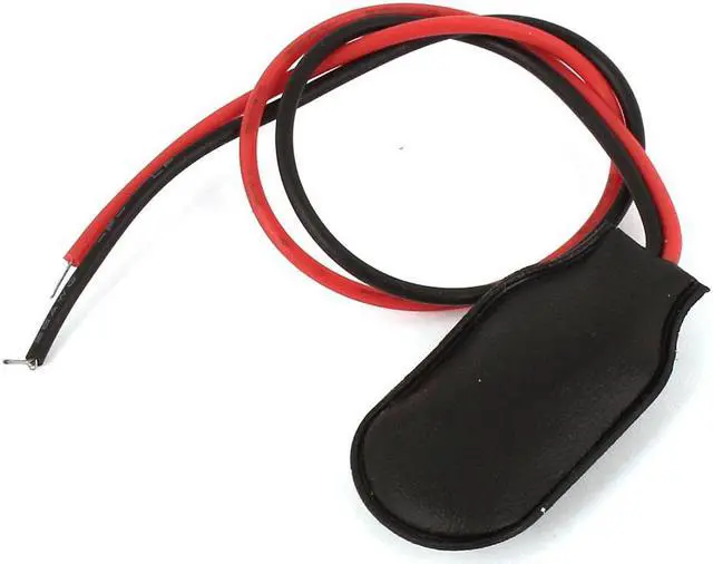Alt view image 2 of 2 - 5 Pcs Wire Lead 9V Battery Faux Leather Connector Buckle Snap Clip Holder