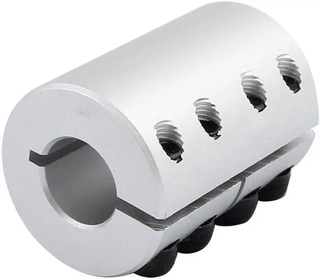 Alt view image 2 of 3 - Unique Bargains Motor Shaft 12.7mm to 14mm Joint Helical Beam Coupler Coupling 32mm x 45mm