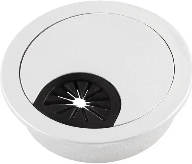 Main image of 60mm Computers Table Cable Tidy Outlet Port Wire Hole Cover Desk Grommet