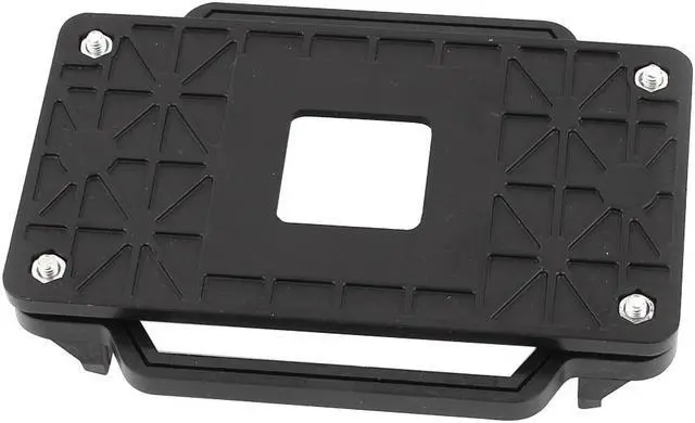 Alt view image 2 of 2 - Unique Bargains AMD CPU Cooling Fan Mounting Bracket Base Black for K8 FM1 AM2 940 Socket Plate