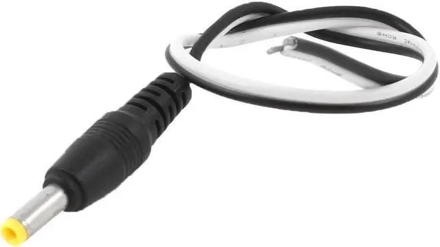 Main image of Unique Bargains 4.0mm x 1.7mm DC Power Male Plug Connector Adapter 25cm Long for PC Laptop