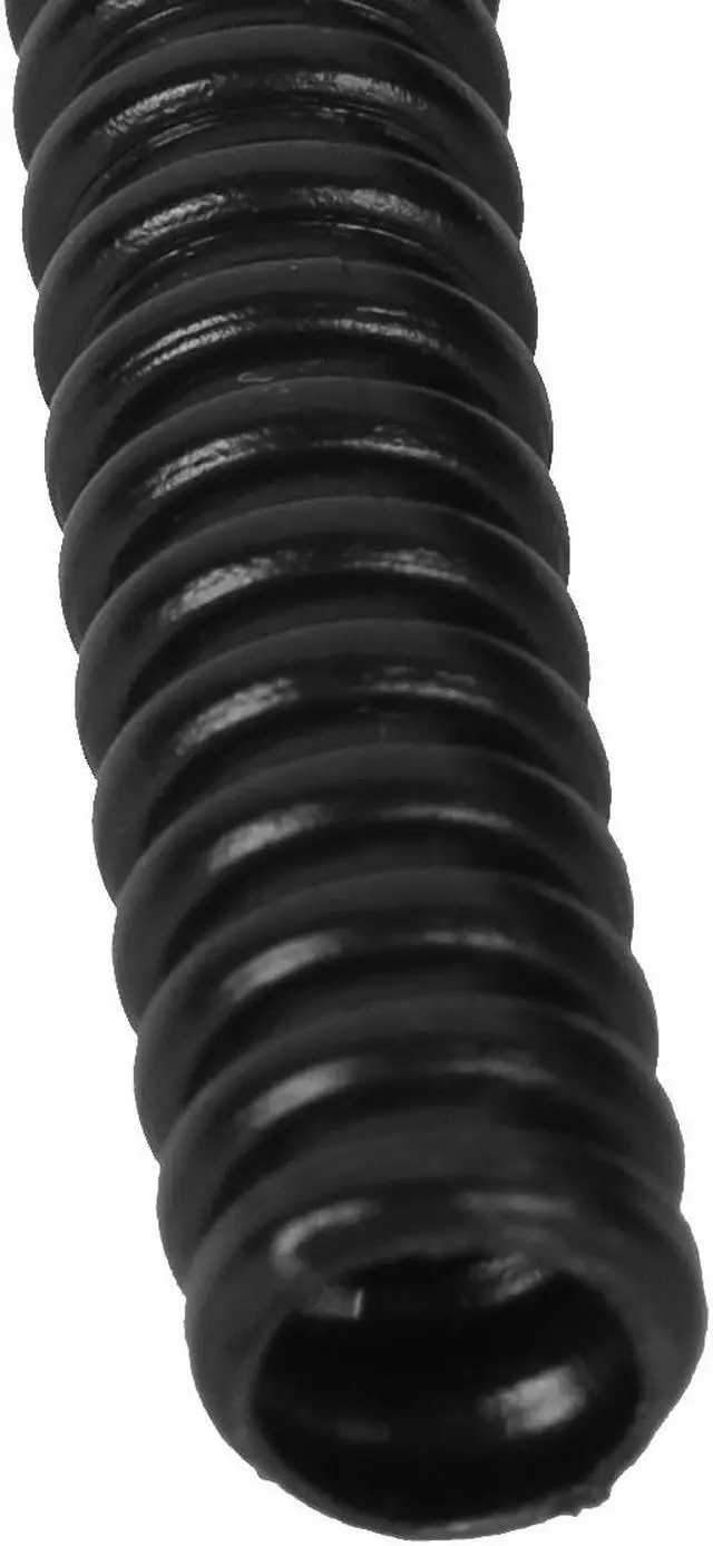 Alt view image 2 of 2 - Unique Bargains 5mm x 7mm Dia Flexible Insulated Corrugated Conduit Tube Tubing Pipe Black 15M
