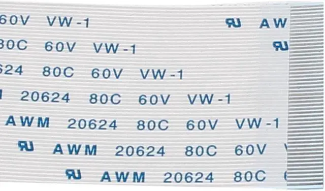 Alt view image 3 of 3 - Unique Bargains 150mmx0.5mm 0.5mm Pitch 50Pins Wire FFC Flexible Flat Ribbon Cable