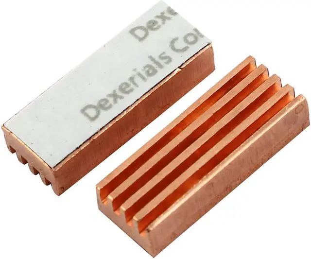 Main image of 2 x Laptop MC-200 Copper Heat Sink for DDR DDR2 DDR3 RAM Memory