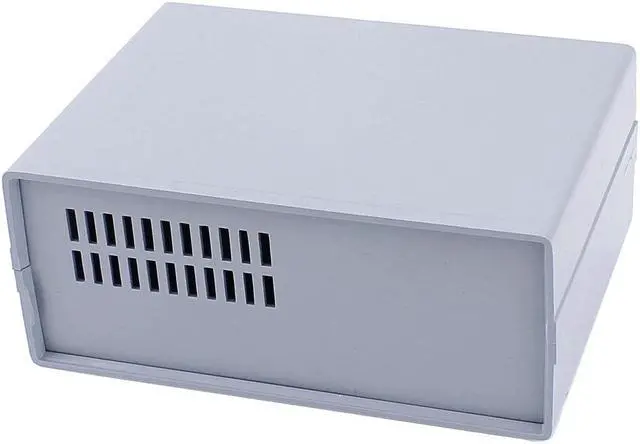 Main image of 165mmx120mmx68mm Gray Plastic Enclosure Case DIY Electronic Wiring Project Box