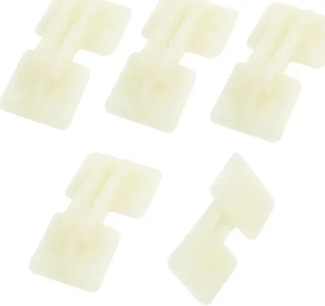 Main image of Unique Bargains 5PCS RC Model Parts 2mm Hole Dia Movable Axis Hatch Hinge 33 x 9mm