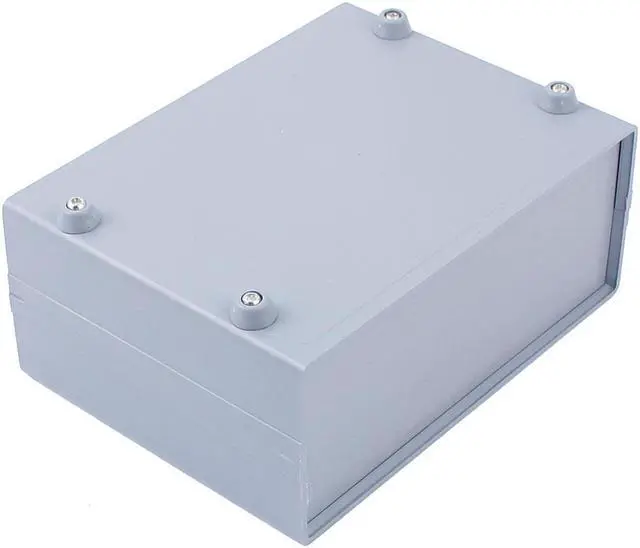 Alt view image 3 of 5 - 165mmx120mmx68mm Gray Plastic Enclosure Case DIY Electronic Wiring Project Box
