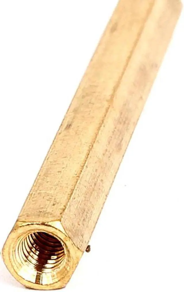 Alt view image 2 of 2 - Unique Bargains 20pcs M4 Female Thread Insulated Brass Standoff Hexagonal Spacer 50mm Long