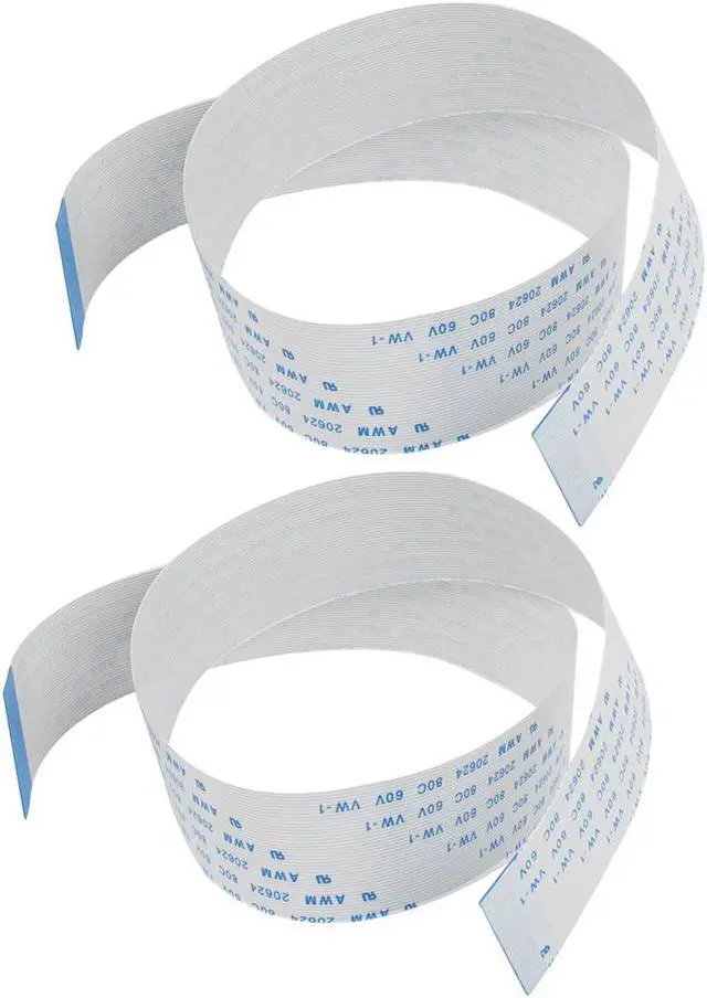 Main image of 2pcs 0.5mm Spacing 40 Terminals FPC FFC Flexible Flat Cable Wire Cord 40cm Long