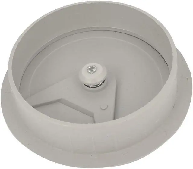 Alt view image 3 of 3 - Unique Bargains Off White Plastic 80mm Hole Dia Desk Computer Cable Line Box Cover Cap