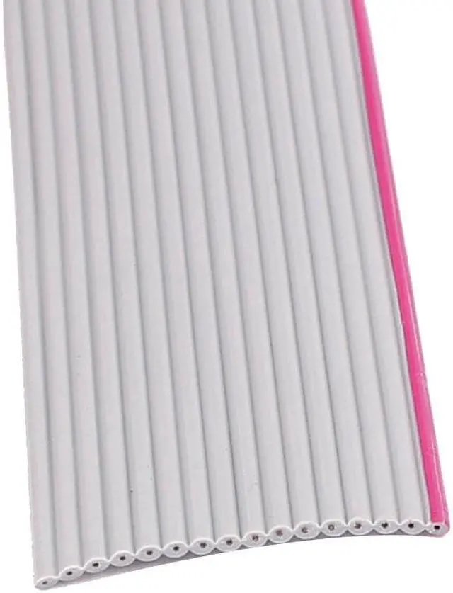 Alt view image 2 of 2 - 7M 23ft Long AWM 2651 105C 300V VW-1 FFC 16 Pin Flat Ribbon Cable Wire Gray