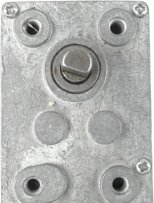 Alt view image 2 of 3 - Unique Bargains DC 12V 10RPM 6mm Shaft High Torque Turbine Worm Gear Box Reduction Motor