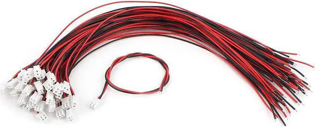 Main image of 300mm Length Cable Wire JST-XH 2.5mm 2-Terminal Female Socket Connector 43Pcs