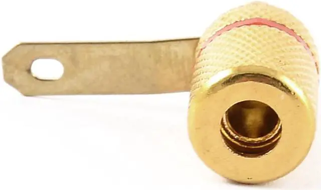 Alt view image 2 of 2 - 4pcs Audio Terminal 4mm Female Banana Plug Screw Binding Post Connector Apapter