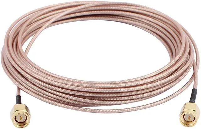 Main image of RG178 SMA Male to Male Connector Router Booster Antenna Extension Cable 5m