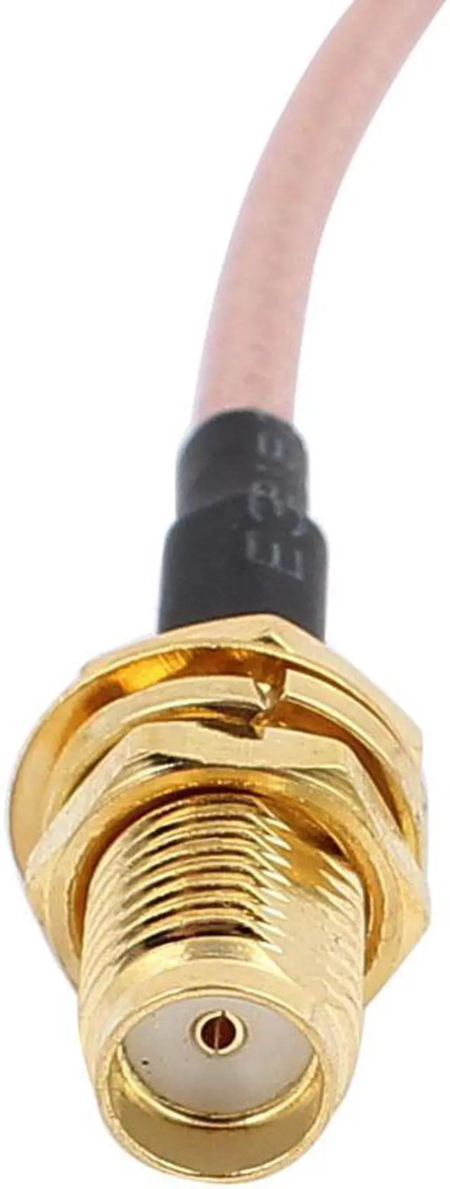 Alt view image 2 of 3 - 5Pcs RG316 SMA Female to Male Connector Router Antenna Extension Cable 15cm