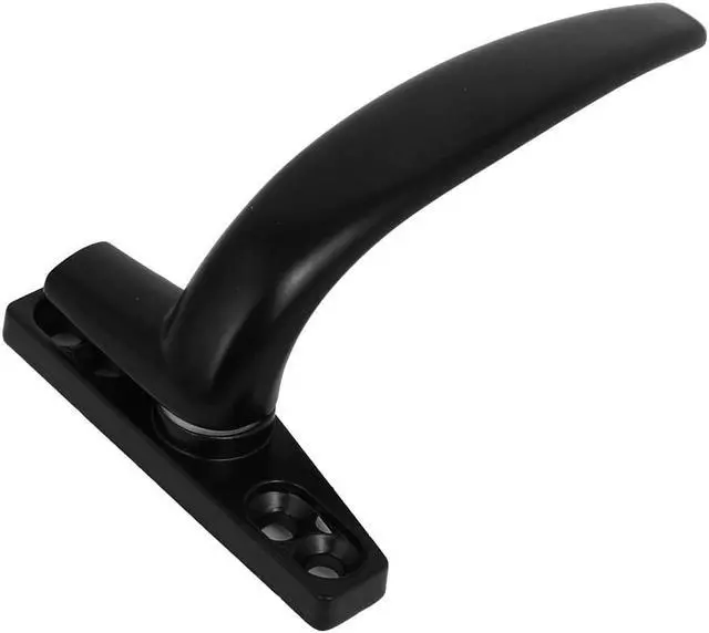 Alt view image 5 of 5 - Casement Window Aluminum Alloy Left Hand Locking Handles Grips Black 4pcs