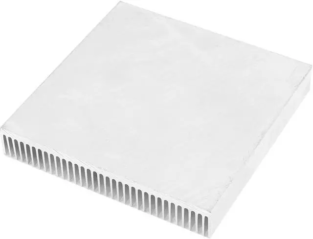 Alt view image 2 of 2 - Silver Tone Aluminum Cooler Radiator Fin Heat Sink Heatsink 90mm x 90mm x 15mm