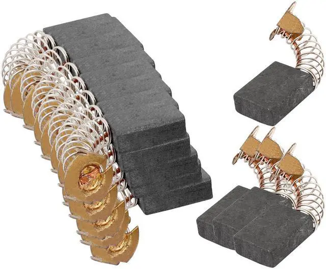Main image of Unique Bargains 10Pairs CB-153 Makita Power Tool Replacement Carbon Brushes 18x13.5x6.5mm