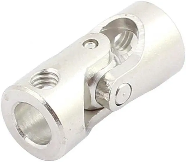 Main image of 6mm to 6mm Inner Dia Rotatable Universal Steering Shaft U Joint Coupler