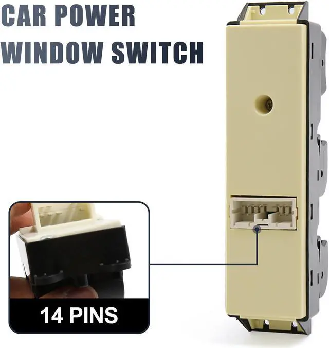 Alt view image 4 of 5 - Power Window Master Control Door Switch for 1998-2004 Isuzu Rodeo 897135-9271