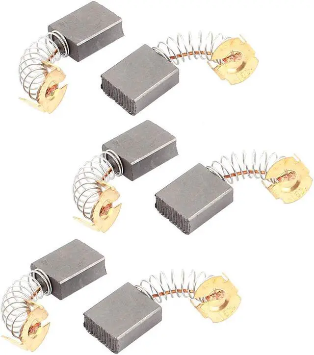 Main image of 6 Pcs Replacement Electric Motor Carbon Brushes 17mm x 13mm x 6mm for Motors