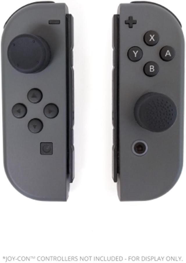 Alt view image 2 of 3 - Indigo7 Authorized for Nintendo Switch Thumbstick Grip Caps - Large (Black)