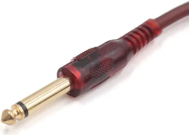 Alt view image 2 of 2 - 4.9ft Length 1/8 Inch Male to 1/4 Inch Male TRS Car Stereo Audio Cable Amplifier Cord